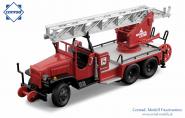 MAGIRUS 3-achs Feuerwehr-Oldtimer m.Magirus-Leiter