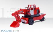 POCLAIN Wheeled Excavator TY45