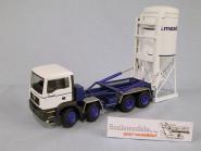 MAN TG-A 4axle with M-TEC silo placing unit