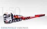 MAN TGX 4axle with FAYMONVILLE Variomax Lowboy