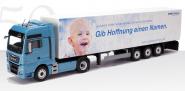 MAN Truck TGX XXL D38 2axle with 3axle Trailer "Jose Carreras" Charity-Modell