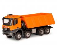 MB Arocs MP5 4axle with MEILLER Rear Tipper, orange