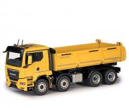 MAN TGS TN 4axle with MEILLER Trigenius Tipper, yellow