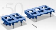 GOLDHOFER 2 + 3axle modular set (3m wide) RAL5005