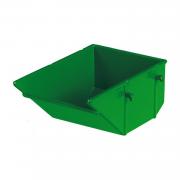 construction waste container, green