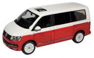 VW T6 Multivan Generation Six, rot/weiss