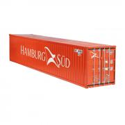 Semitrailer CHN/US with Twin Tyres and 40feet Container "Hamburg-Süd"