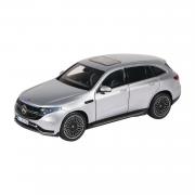 MERCEDES BENZ EQC400 mit Beleuchtung, hightech-silber