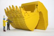 Shovel bucket for KOMATSU PC8000