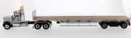 INTERNATIONAL HX520 with 53´Flat Bed Trailer, grey/silver