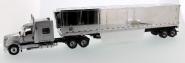 INTERNATIONAL LoneStar with 53´ Refrigeratd Van, silver/chrome