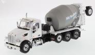 PETERBILT 567 with BRIDGEMASTER Concrete Mixer, white