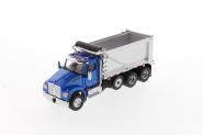 KENWORTH T880 SF mit OX Stampede Kipper, blau-chrome