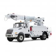 NTERNATIONAL DuraStar with Digger Derrick Body, white