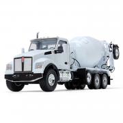 KENWORTH T880S mit McNEILUS Bridgemaster Mixer, weiß