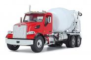 PETERBILT 567 with McNeilus Standard Mixer, red-white