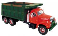 MACK B-61 mit 2achs Kipper, rot-grün