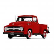FORD Pickup from 1956 (Hi-Feature) "Vermillion Red"