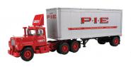 MAC R 3axle with 1axle 28´ Pup Trailer "Pacific Mountain Express"