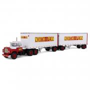 MACK R Model mit 2x 28`Pup Trailer "North Penn Transfer"