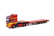 SCANIA R w/4axle NOOTEBOOM Lowboy "Klappenecker"
