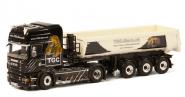 SCANIA R Topline mit 3achs Halfpipe Kipper "TGC Bern"