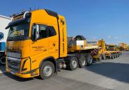 VOLVO FH5 8x4 with 2+6axle BROSHUIS Lowboy "Franz Bracht"