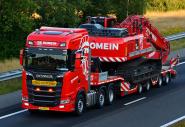 SCANIA S 6x2 mit 4achs NOOTEBOOM Tieflader "De Romein"