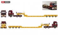 VOLVO F16 6x4 with 4axle SCHEUERLE Interkombi "Galliker"