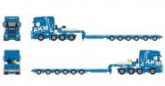 SCANIA S 8x4 mit 6achs BROSHUIS Tieflader "AKM"