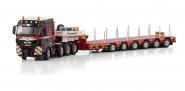 MAN TGX 8x4 with Nooteboom Manoovr 6axle Lowboy "Mammoet"