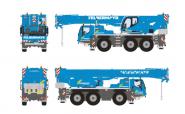 LIEBHERR 3axle Mobile Crane LTM1050-3.1 "Felbermayr"