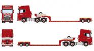 DAF XG 6x4 mit NOOTEBOOM 2achs Tieflader "Nooteboom"