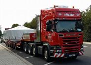 SCANIA R 8x4 mit SCHEUERLE Eurocompact 2+4 Achsen "Wimmer"