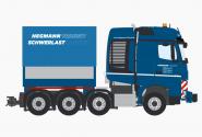 MB Actros MP4 8x4 Heavy Haulage Truck "Hegmann"