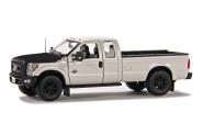 FORD F250 Pickup with Super Cab & 8ft Bed, white/black