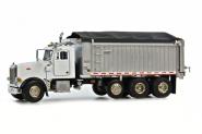 PETERBILT 357 Rigid w/East Genesis Dump, white