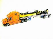 FREIGHTLINER w EAST trailer + Snowblow "Schneider"