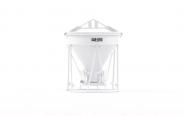 GAR-BRO R-Series concrete bucket, white