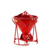 GAR-BRO concrete bucket, red
