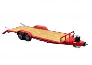 MIRSBERGER Utility Trailer, red