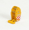 108t hook with 5 sheaves, yellow