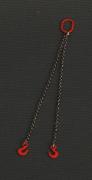 2 Chain Slings 6 cm, red