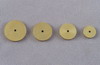 Messing Seilrollen 12mm, unlackiert (50 Stück)