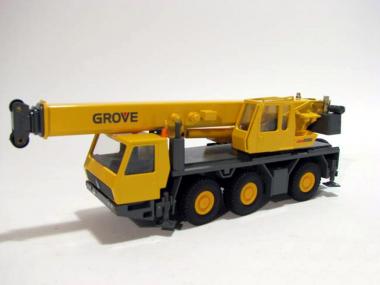 GROVE 3axle mobile crane GMK3050, yellow 