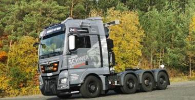 MAN TGX 41.640 4achs Schwerlastzugmaschine, grau 