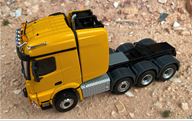 MB Arocs SLT 8x6 Heavy Haulage Truck, yellow 