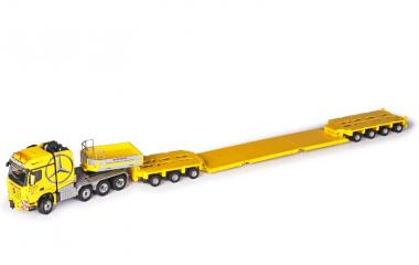 MB Arocs 8x6 with GOLDHOFER THP/XL 3+4axle Lowboy "Welti-Furrer" 