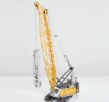 LIEBHERR Seilbagger HS8130.1 mit Schleppschaufel + Schlitzwandgreifer 