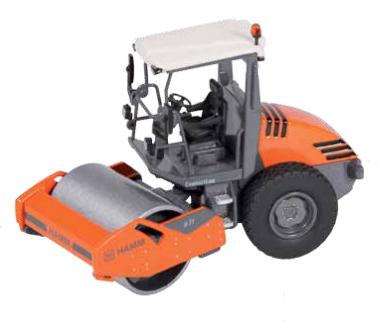 HAMM Compactor H7i-ROPS with smooth roller drum 